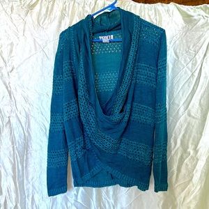 Cami cover up, sheer, knitted